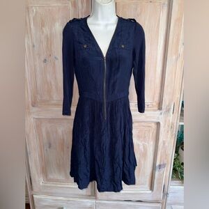 Anthropologie Parameter Navy Dress Women’s 2